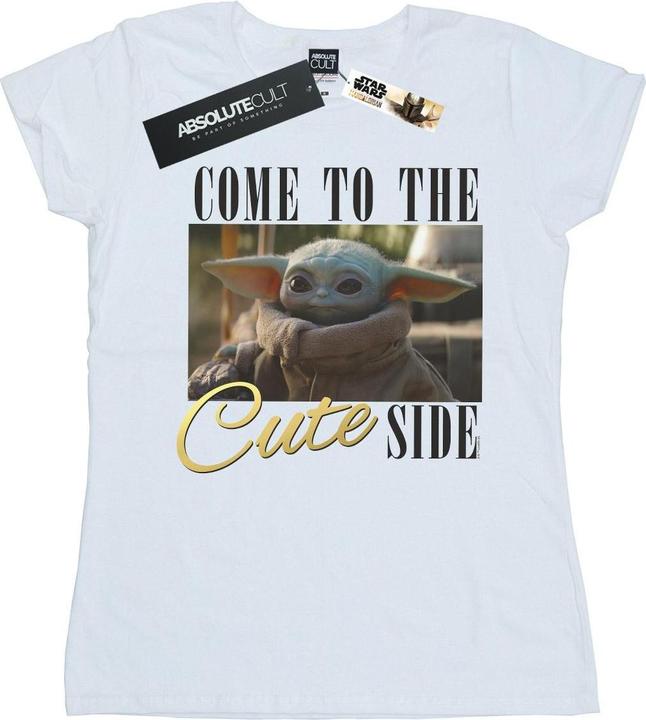 Star Wars The Mandalorian Come To The Cute Side TShirt (S)
