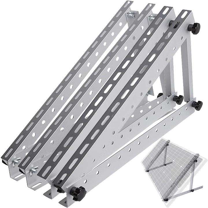 Produktbild Revolt 2er-Set Verstellbare Solarpanel-Halterungen