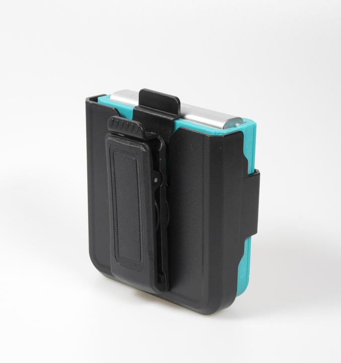 Immagine prodotto PhoneLook Manicotto in silicone rinforzato Optimum-protect con clip da cintura turchese (Samsung Galaxy Z Flip4)
