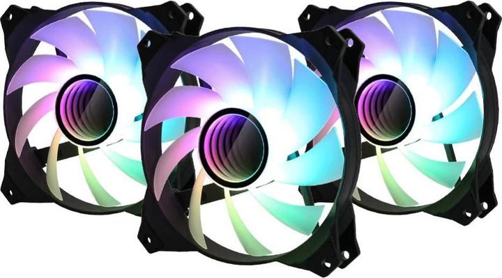Zalman ZM-IF120 Infinity Mirror 120mm ARGB 3-Pack & Controller (120 mm, 3 x)