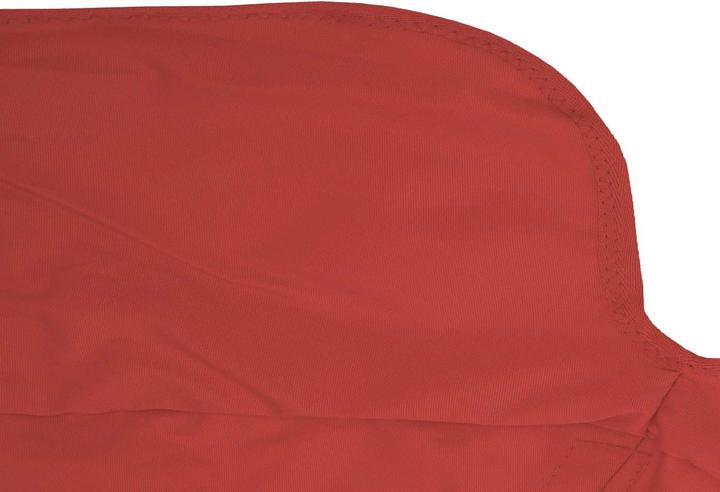 Produktbild Swisshandel24 Bezug für Sonnenschirm Meran Pro, Gastronomie Marktschirm mit Volant Ø 5m, Polyester bordeaux (5 m)