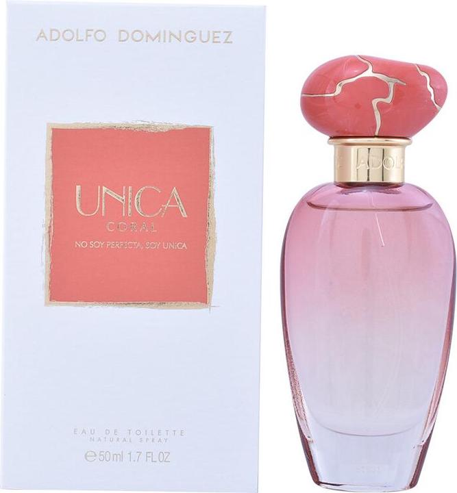 Adolfo Dominguez Unica Coral Eau De Toilette Spray 50ml (Eau de toilette, 50 ml)