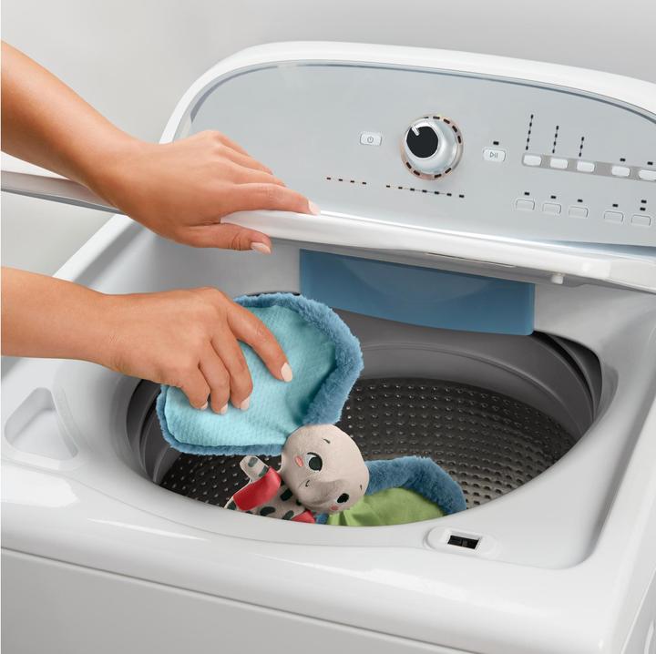 Produktbild Fisher-Price Planet Friends Riesenohr Elefant sensorisches Spielzeug für Neugeborene, Plüsch-Elefant für Neugebor (18.40 cm)