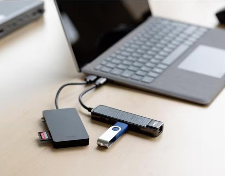 Immagine prodotto Onit Lettore di schede esterno USB-C 3-in-1 (USB 3.0)