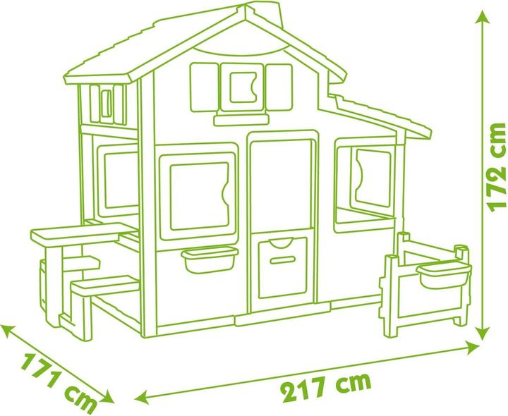 Image du produit Smoby Maison d'amis avec jardin