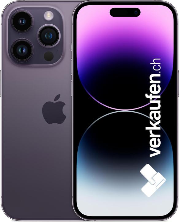 Produktbild verkaufen.ch iPhone 14 Pro (512 GB, Deep Purple, 6.10", 48 Mpx, SIM + eSIM, B / Sehr gut)