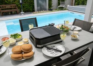Actual product image Essge Unold 58585 Barbecue stand/table grill (EU plug)