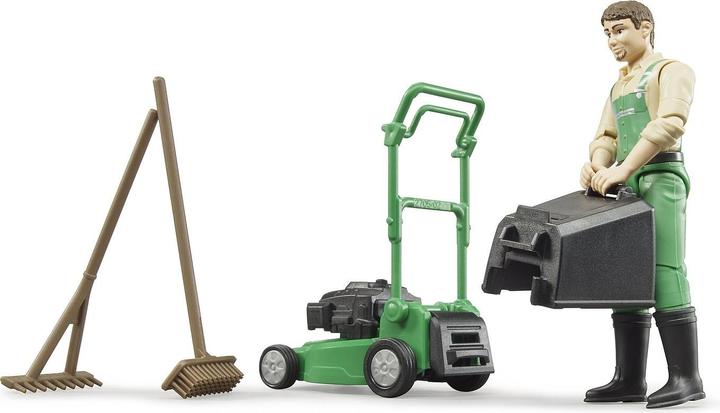 Productafbeelding Bruder Tuinman met grasmaaier en tuingereedschap