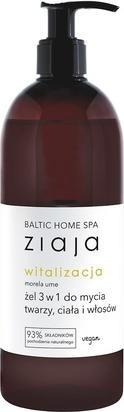 Ziaja Baltic Home Spa Witalizacja żel 3w1 do mycia twarzy ciała i włosów 500ml (500 ml)