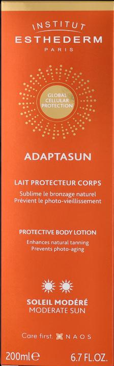 Actual product image Institut Esthederm Lait pour le Corps Soleil Modéré (Sun cream face, Up to SPF 10, 200 ml)