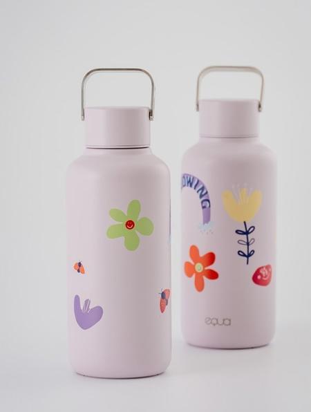 Actual product image Equa Stainless steel drinking bottle I light I Timeless I 600ml (0.60 l)
