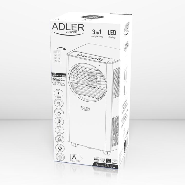 Produktbild Adler AD 7925 (45 m², 12000 BTU/h)