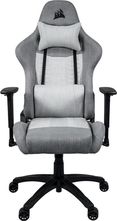 Productafbeelding Corsair TC100 RELAXED Stof Tissu/Argent/Gris/2D