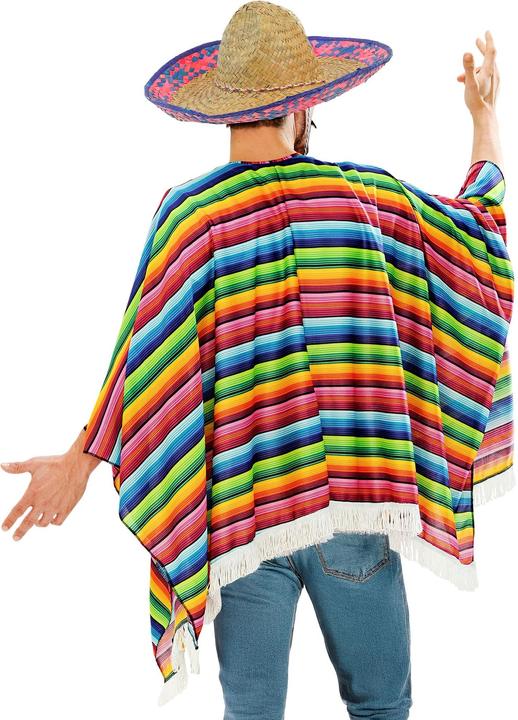 Produktbild Widmann Poncho Sombrero (One Size)