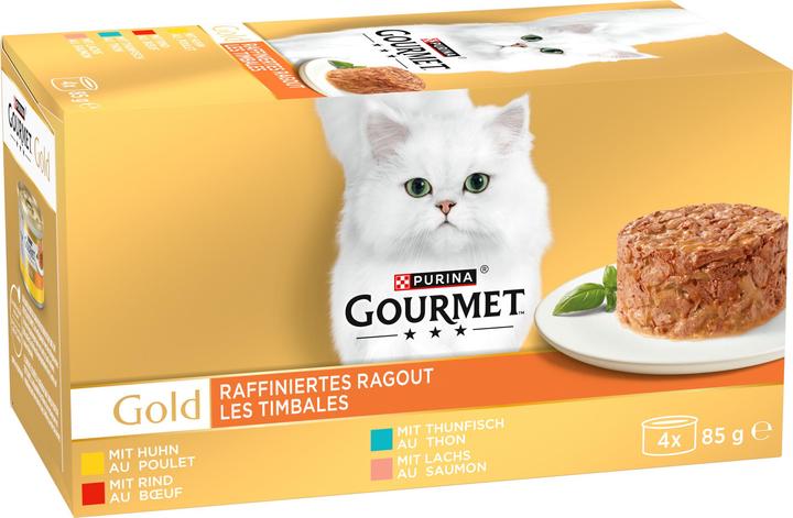 Immagine prodotto Gourmet Oro (Adulto, Senior, 4 pz., 85 g)