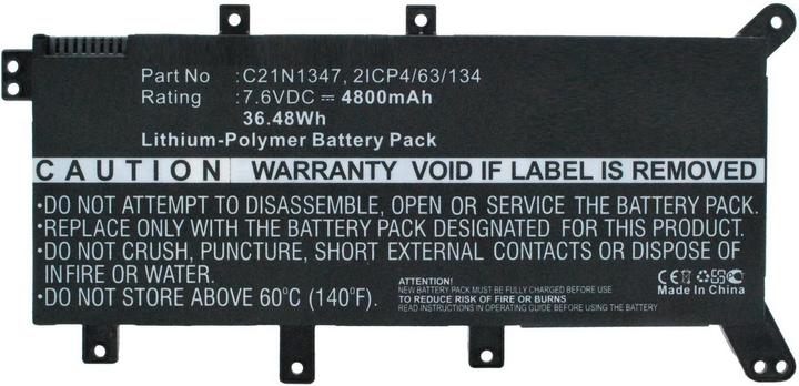 Actual product image CoreParts MBXAS-BA0135 (6 Cells, 4800 mAh)