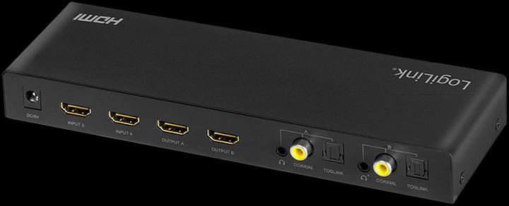 Actual product image LogiLink HDMI Matrix Switch