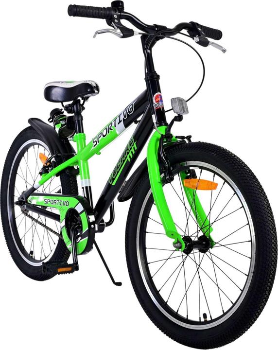 Immagine prodotto Volare Sportivo Kinderfiets - Jongens - 20 pollici - Groen - Twee handremmen (20")