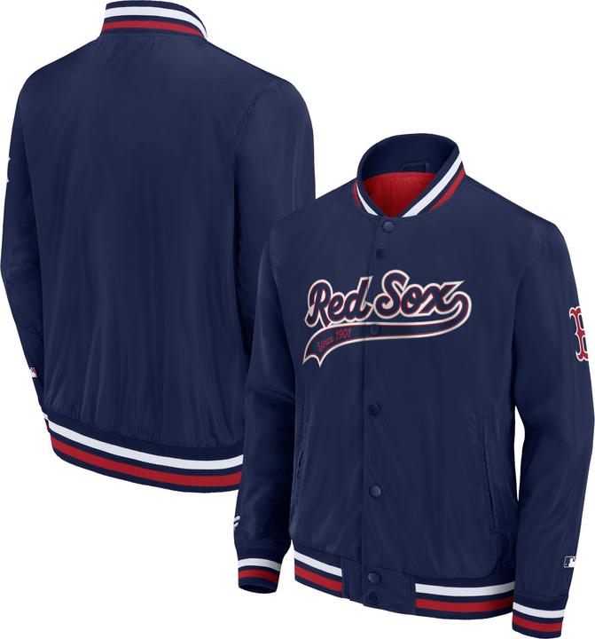 Immagine prodotto Fanatics Giacca Boston Red Sox MLB SATEEN College - L (L)