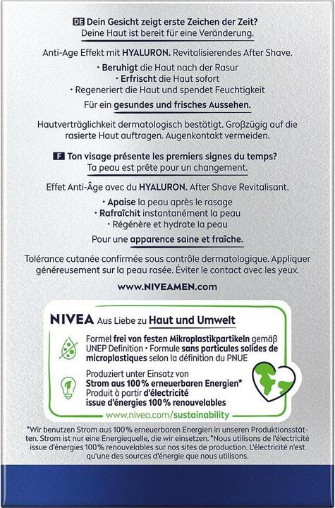 Nutritional values and ingredients NIVEA Hyaluron Anti-Age (Balm, 100 ml)