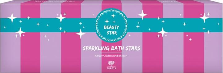 Actual product image Tinti Treets Bath Tabs Set of 3 Beauty Star (dfi) (MQ12) (Bath bombs)