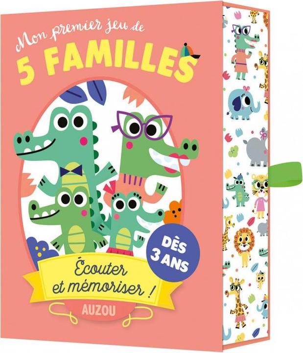 Actual product image Auzou France Mon premier jeu de 7 familles : écouter et mémoriser! dès 5 ans (French)