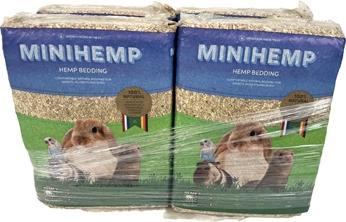 Actual product image Hansepet Hemp bedding Mini Hemp 48 litres (2 kg)