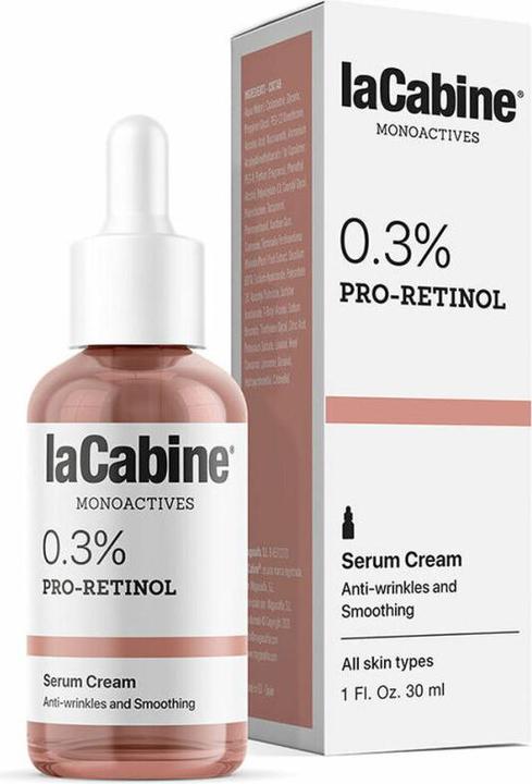 Produktbild La Cabine Monoactives 0.3% Retino Serum Cream for Face 30ml (30 ml)