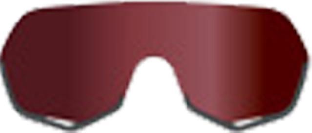 Actual product image 100% Replacement lens S2 HiPER Crim Silv