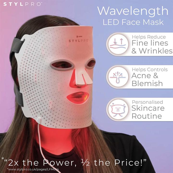 Actual product image Stylideas Wavelength LED Face Mask