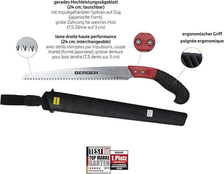 Actual product image Berger Handsaw 240 mm