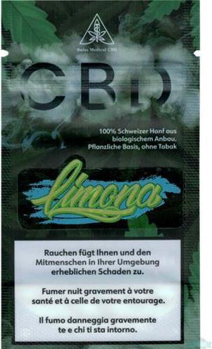 Actual product image Swiss Medical CBD Limona 5g (5 g, Indoor)