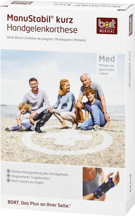 Immagine prodotto Bort Medical Polso corto L re nero (L)