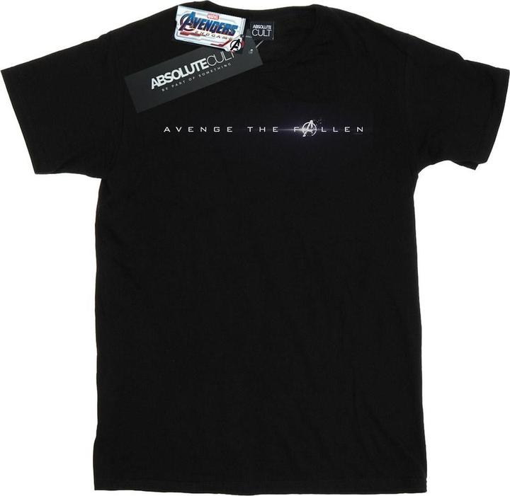 Avengers Endgame Avenge The Fallen Text TShirt (M)
