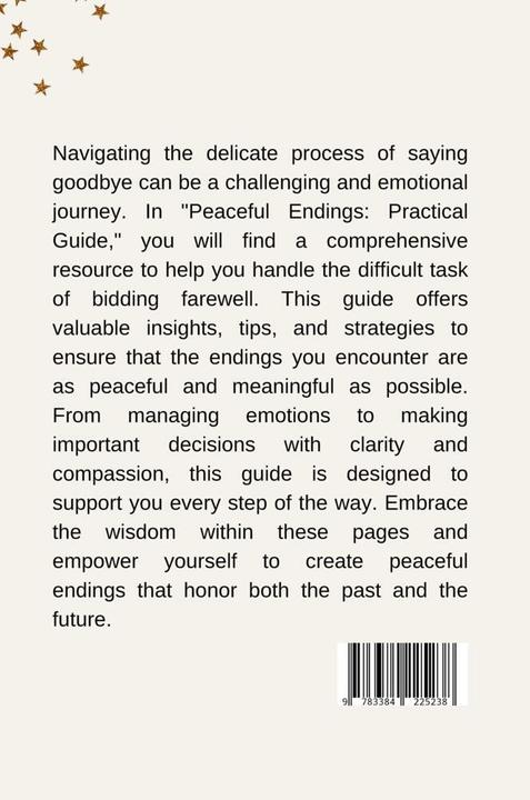 Produktbild Peaceful Endings: Practical Guide (Deutsch, Mariyak, 2024)