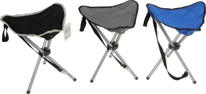 Image du produit Camp Active Chaise pliable 32x32x43cm 3ass