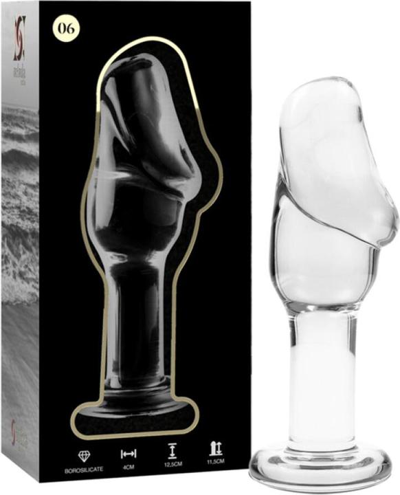 Image du produit Ibiza Nebula Series By ™ - Modèle 6 Plug Anal Verre Borosilicate 12,5 X 4 cm Clair