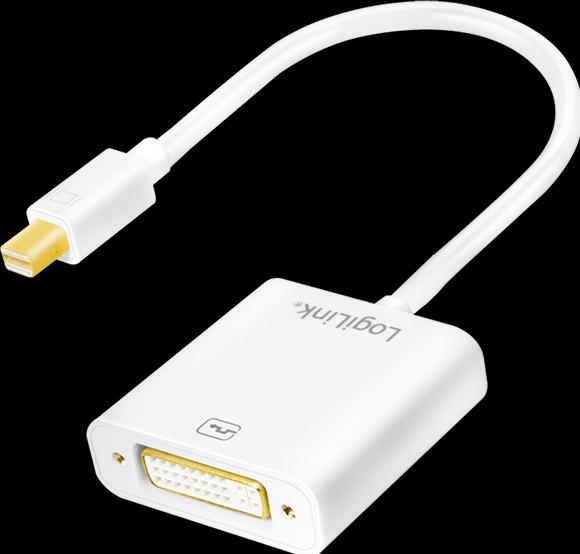 Actual product image LogiLink Mini DisplayPort to DVI (DVI, 9 cm)