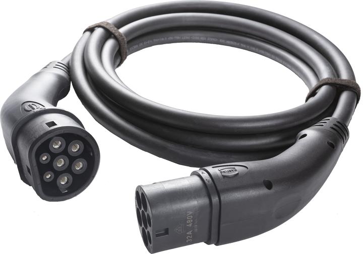 Actual product image Webasto Charging cable mode 3 type 2 3-phase 22KW (Type 2, 22 kW, 32 A, 4.50 m)
