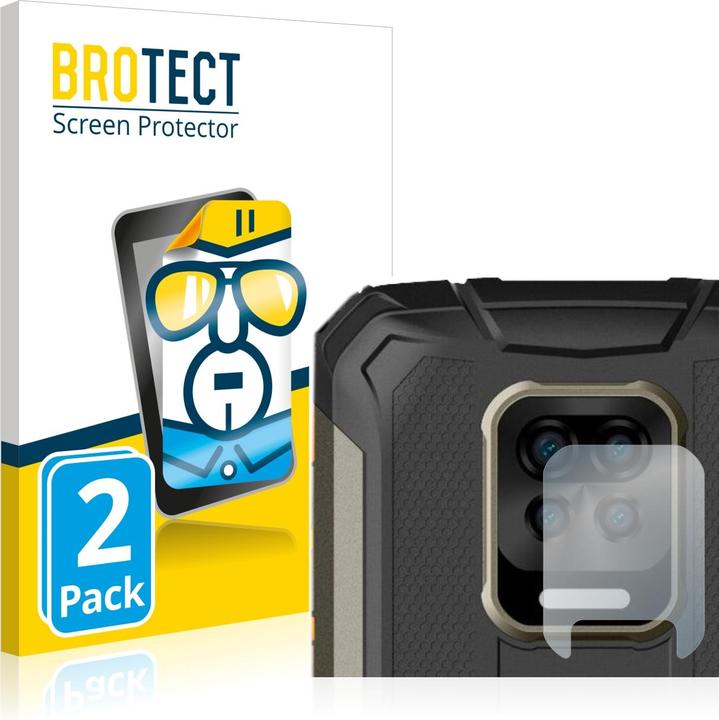 Actual product image BROTECT Screen Protector Clear (2 Piece, Doogee S59 Pro)