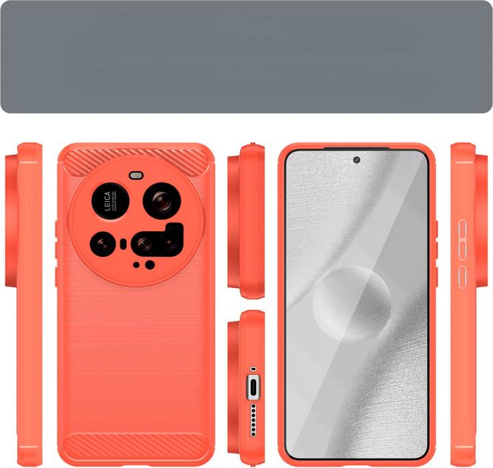 Image du produit Cover-Discount Xiaomi 15 Ultra - Metall Carbon Look Hülle (Xiaomi 15 Ultra)