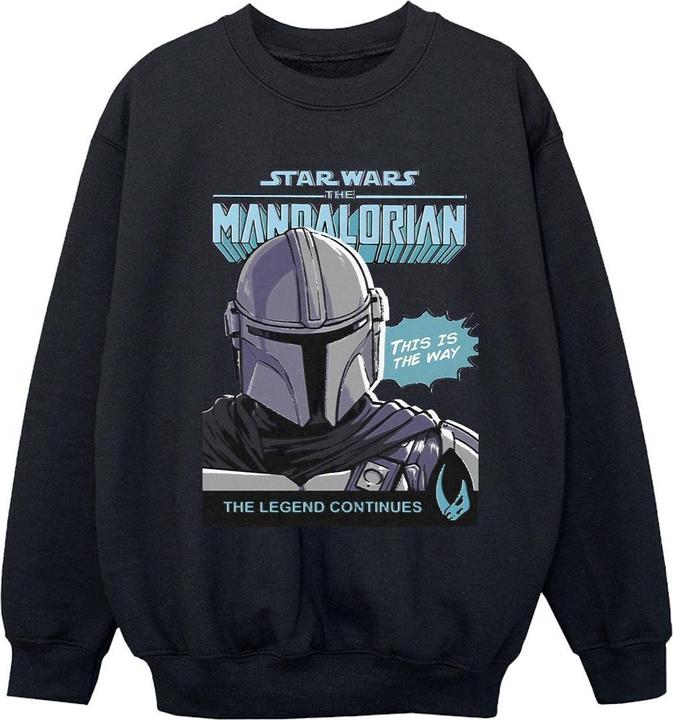 Star Wars Mando Comic Cover Sweatshirt Mädchen