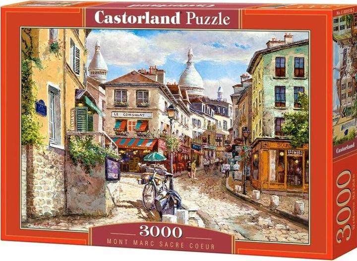 Produktbild Castorland Mont Marc Sacre Coeur,Puzzle 3000 Teile (3000 Teile)