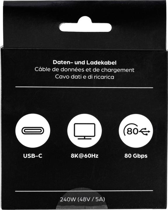 Immagine prodotto Onit USB4-Kabel v2.0 Premium USB C - USB C (0.50 m, USB 4.0, 240 W)