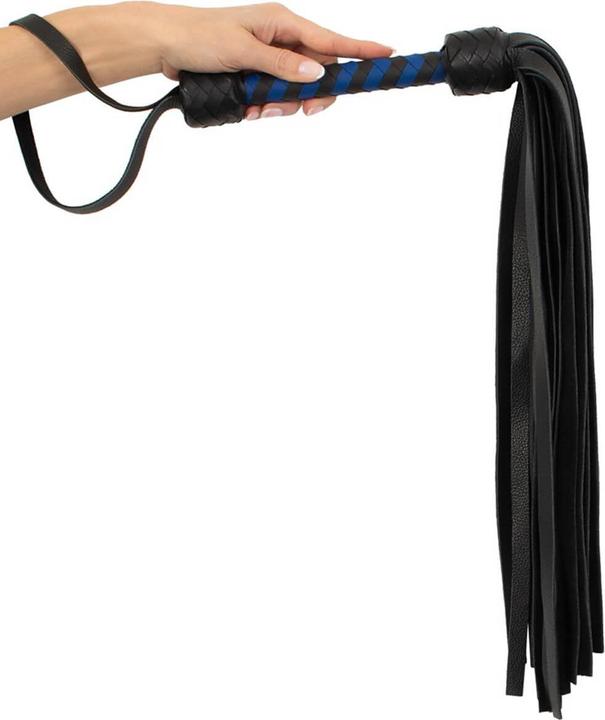 Image du produit Zado Flogger en cuir noir/royal