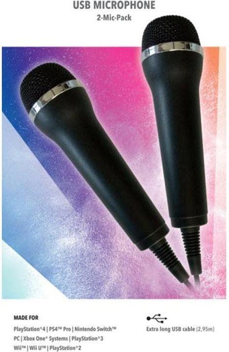 Image du produit Deep Silver Microphones karaoké pour Playstation, Xbox, Switch