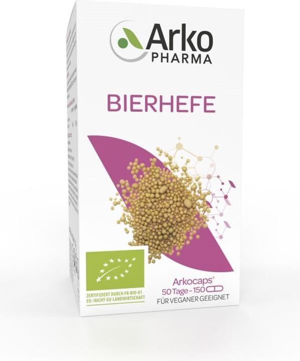 Arkopharma Arkocaps Bierhefe Kapseln (150 Stück, Granulat, 125 g)