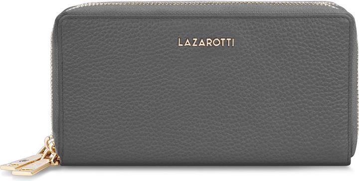 Actual product image Lazarotti Bologna Leather wallet RFID protection leather 20 cm