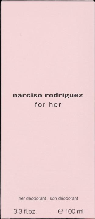 Actual product image Narciso Rodriguez For Her (Spray, 100 ml)
