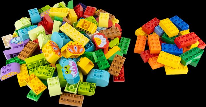 Immagine prodotto LEGO Duplo 100 Baustein + 25 2x4 Steine Bunt NEU! Menge 125 Stueck